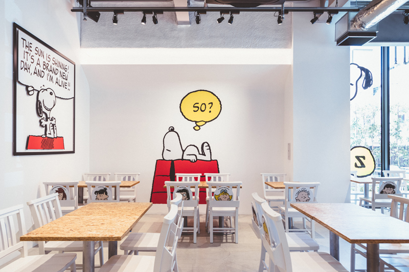 東京・原宿｜PEANUTS Cafe　SUNNY SIDE kitchen