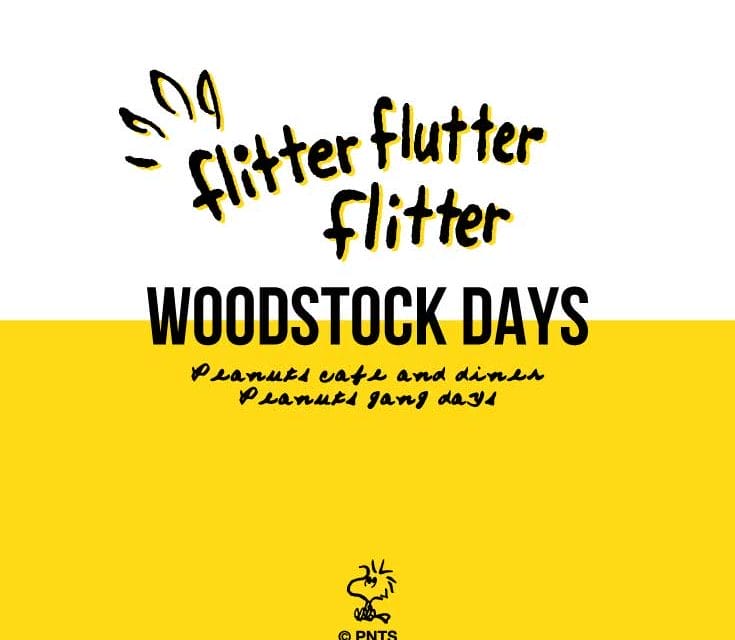 スヌーピーの親友 ウッドストックのフェア Woodstock Days が6月27日 水 からスタート Peanuts Cafe ピーナッツ カフェ 中目黒 神戸 スヌーピーミュージアム