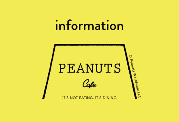 PEANUTS Cafe information