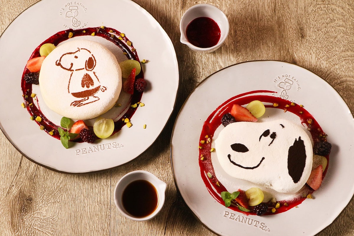 【名古屋店限定】PEANUTS Cafeオリジナルの米粉パンケーキ