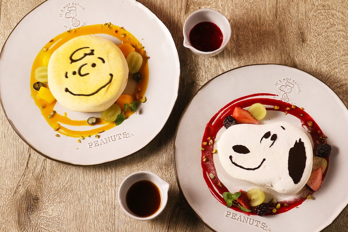【原宿店限定】PEANUTS Cafeオリジナルの米粉パンケーキ