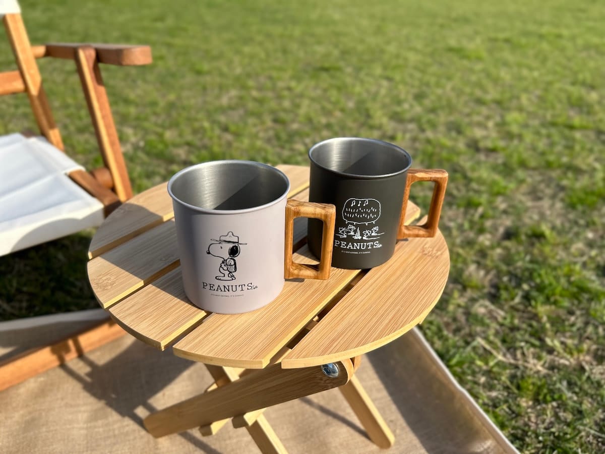 シーズンフェア“SNOOPY Loves NATURE”がテーマのビーグル・スカウト ウッドハンドルマグ