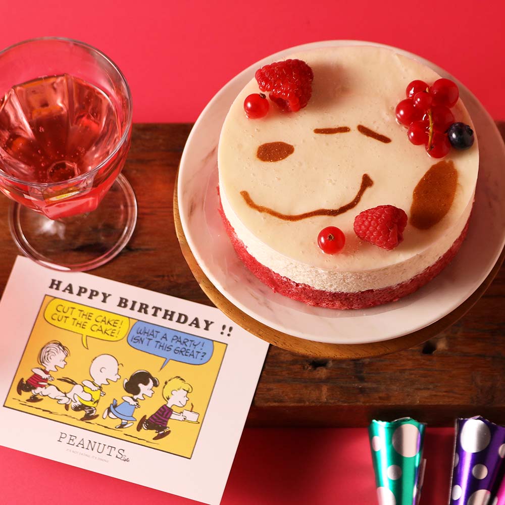 SNOOPY BIRTHDAY ケーキ | PEANUTS Cafe Online Shop / ピーナッツ 