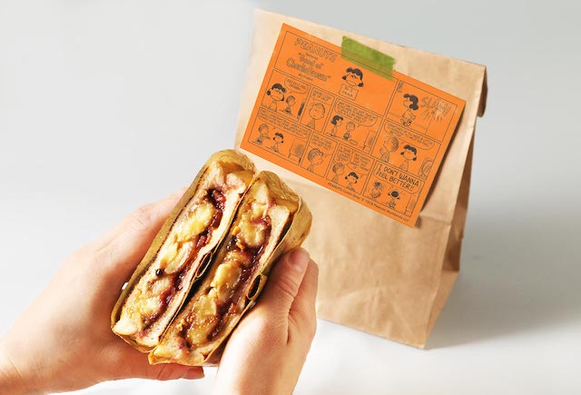 TAKEOUT MENU　ピーナッツ・ギャングのピーナッツバターサンド