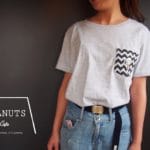 3/11（金）中目黒「PEANUTS Cafe」より、オリジナル刺繍ポケットTシャツが新登場！