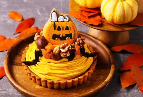 【オンラインショップ限定】“おうちハロウィン”はスヌーピーと一緒！秋の味覚を味わうパンプキンタルトが登場！