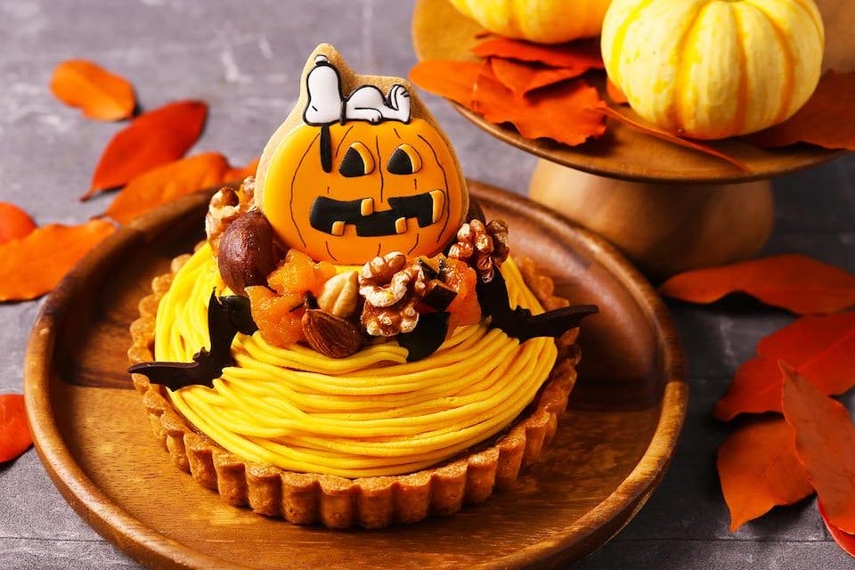 【オンラインショップ限定】“おうちハロウィン”はスヌーピーと一緒！秋の味覚を味わうパンプキンタルトが登場！