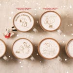 「PEANUTS Cafe 中目黒」にて大人気のラテアートが『with SNOW』のデザインで登場！さらに、期間限定でクリスマスデザインも！