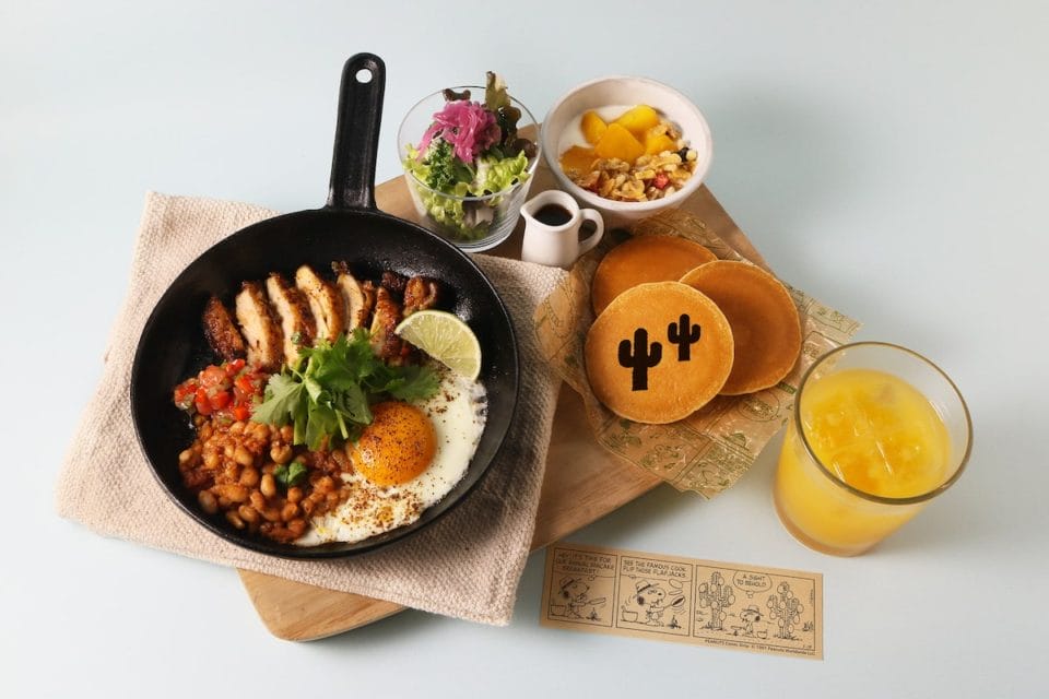 「PEANUTS Cafe SNOOPY MUSEUM TOKYO」にスヌーピーミュージアムの新企画展『きみの大好物はなに？～Food in