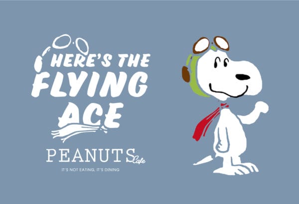 夏にぴったり◎見た目も可愛いかき氷が登場！PEANUTS Cafeのシーズンフェア、第2弾は「フライング・エース」！