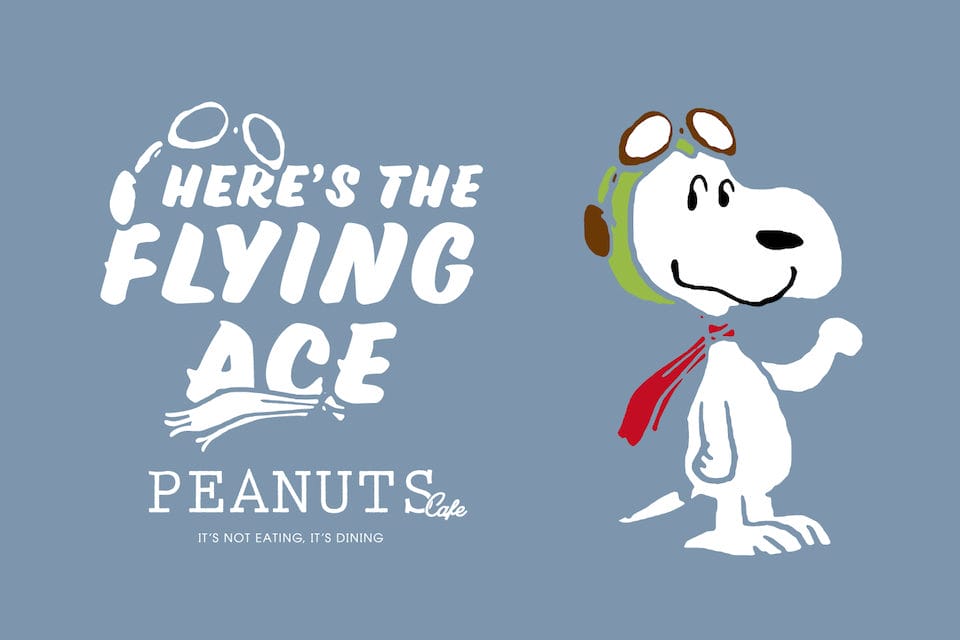 夏にぴったり◎見た目も可愛いかき氷が登場！PEANUTS Cafeのシーズンフェア、第2弾は「フライング・エース」！