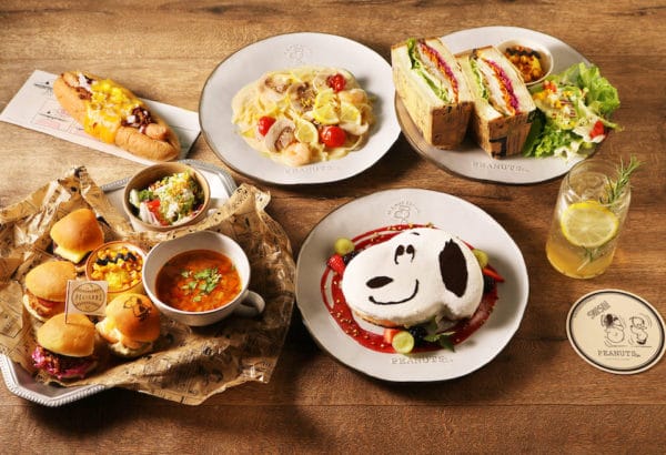 テラス席での食事におすすめ！PEANUTS Cafe 名古屋にて、バラエティー豊かなフードメニューが登場！