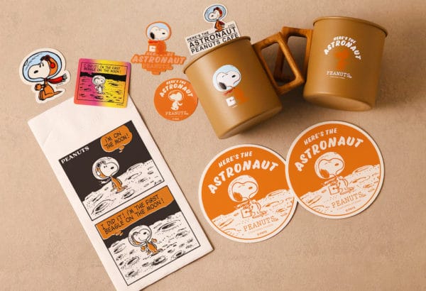 PEANUTS Cafeで開催のシーズンフェア！第三弾はスヌーピーが宇宙飛行士に扮した“アストロノーツ”！