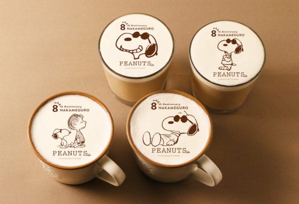 【期間限定】PEANUTS Cafe 中目黒のオープン8周年を記念して大人気ラテアートが登場！