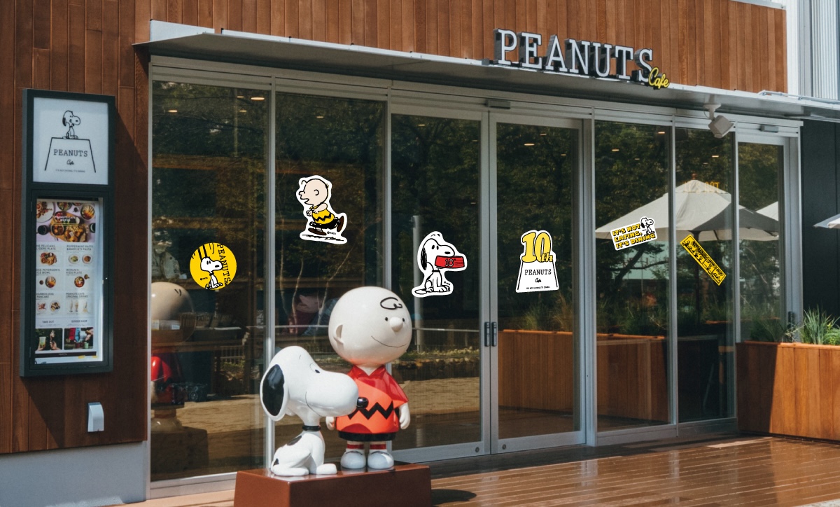 PEANUTS Cafe 名古屋店のファサード