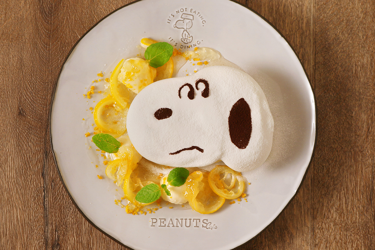 スヌーピーのパンケーキ フロマージュレモン
