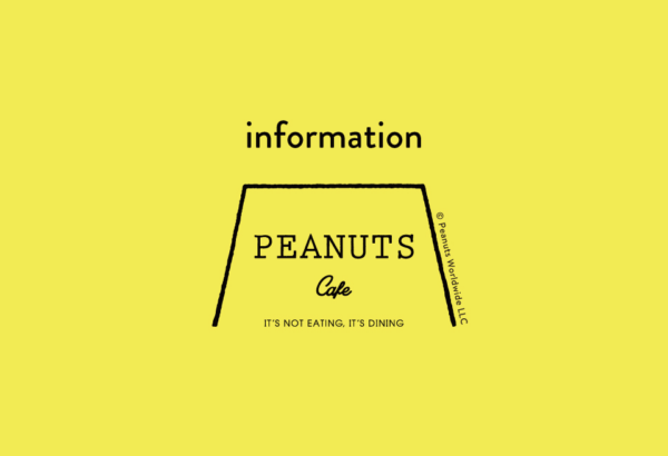PEANUTS Cafe information