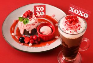 【期間限定】“XOXO” をモチーフにしたシーズンメニューが登場！
