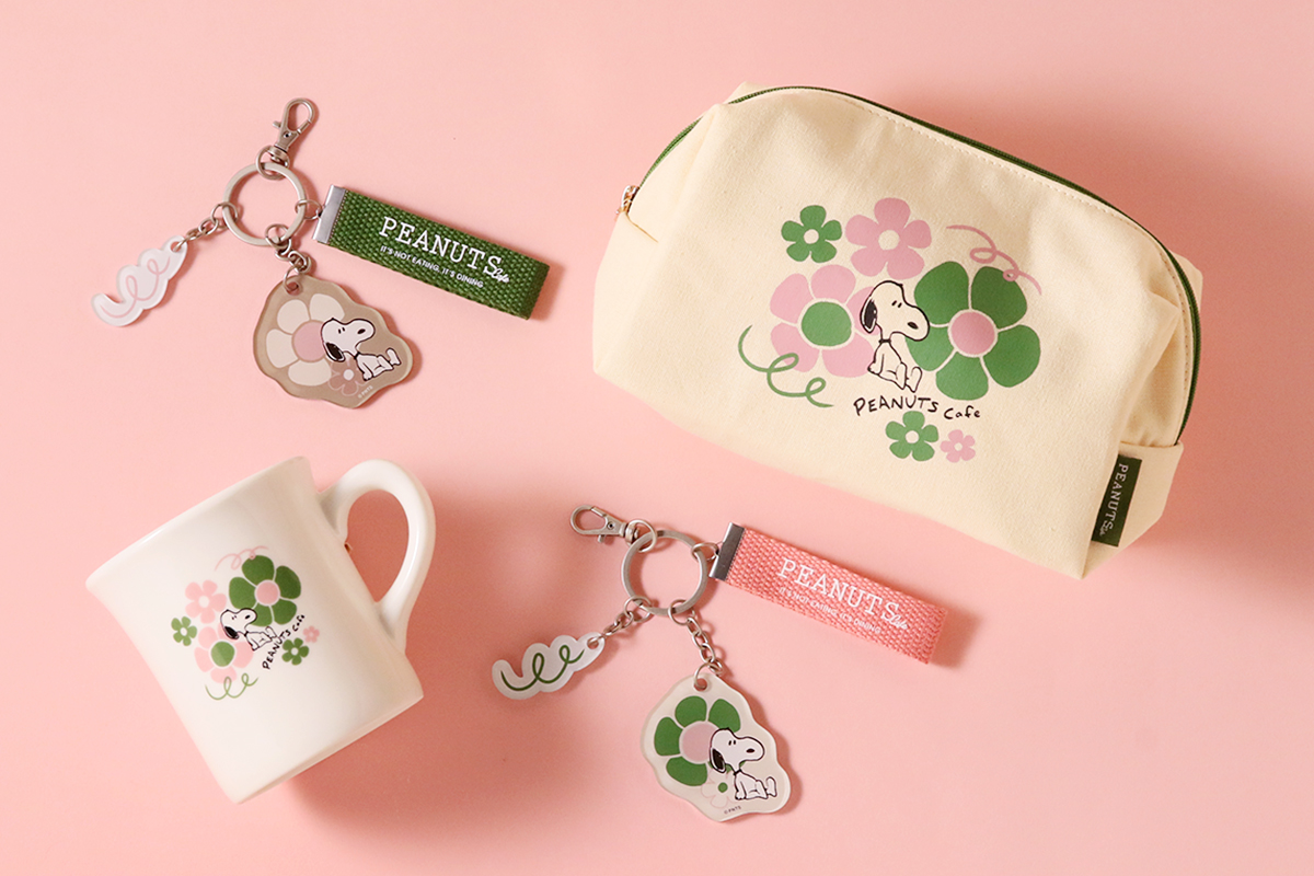 ナチュラルフラワー ポーチ／キーチャーム／マグカップ