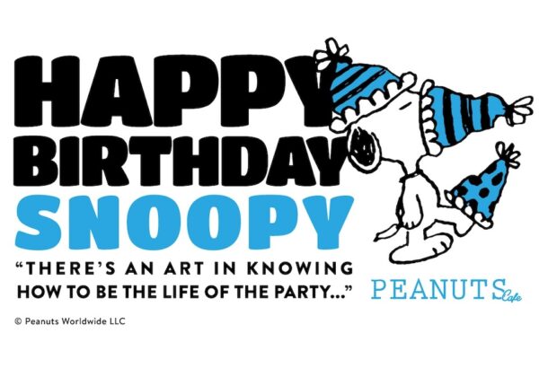 8月10日はスヌーピーのバースデー!「HAPPY BIRTHDAY SNOOPY 2026」をテーマにしたフェアを開催!