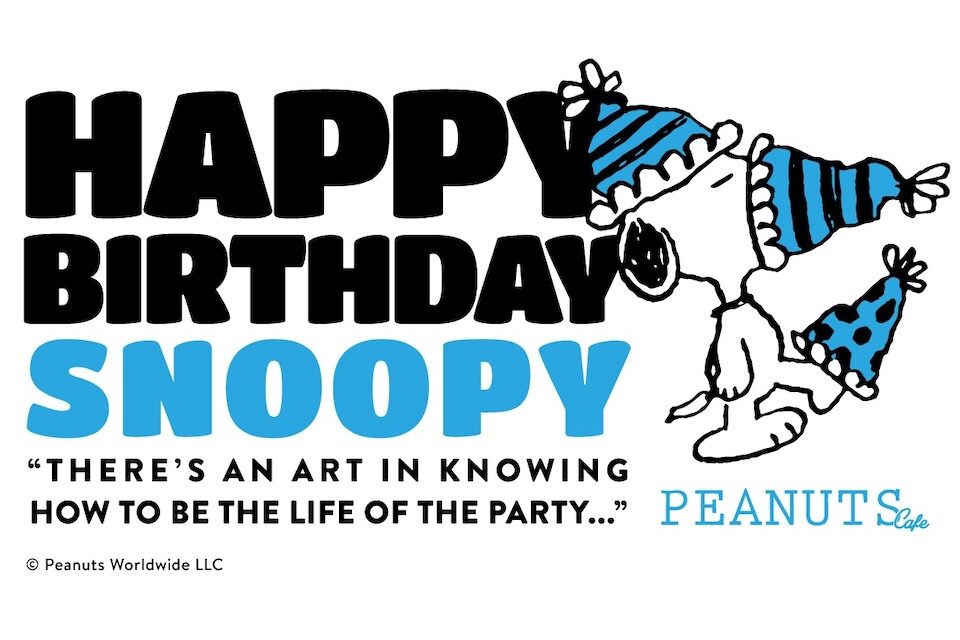 8月10日はスヌーピーのバースデー!「HAPPY BIRTHDAY SNOOPY 2026」をテーマにしたフェアを開催!