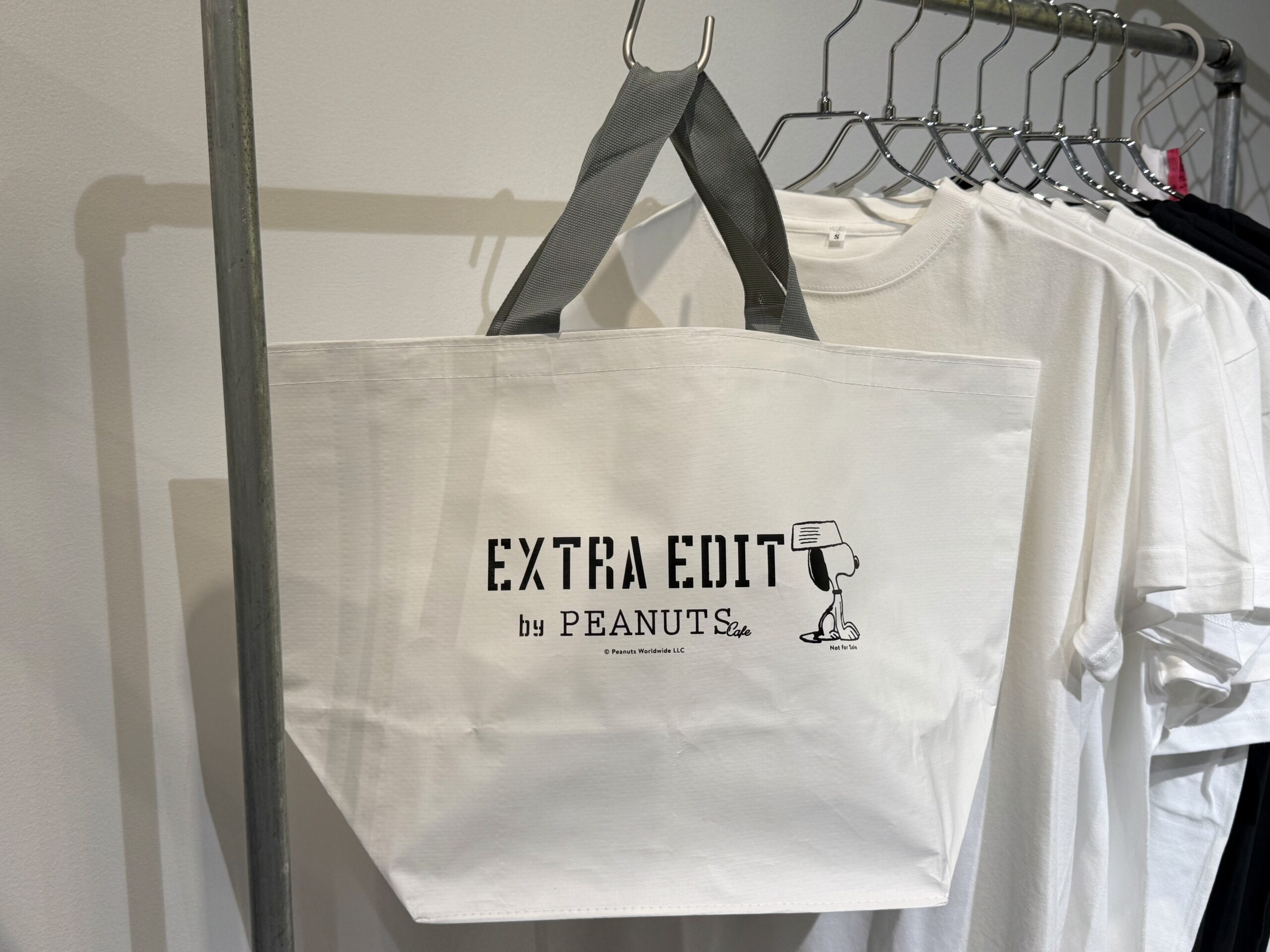 EXTRA EDIT イベントロゴをあしらったオリジナルトートバッグ