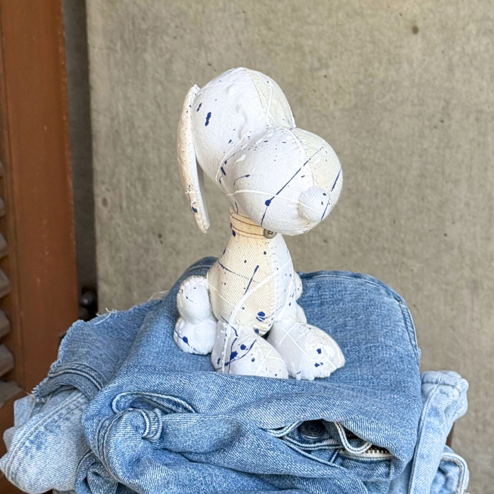 TEXTILE ペイントフィギュア スヌーピー